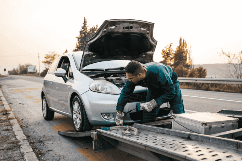 flatbed tow